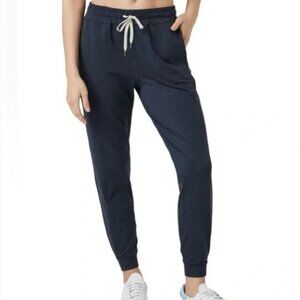 Vuori Dreamknit High Rise Midnight Heather Blue Performance Jogger Pants Medium